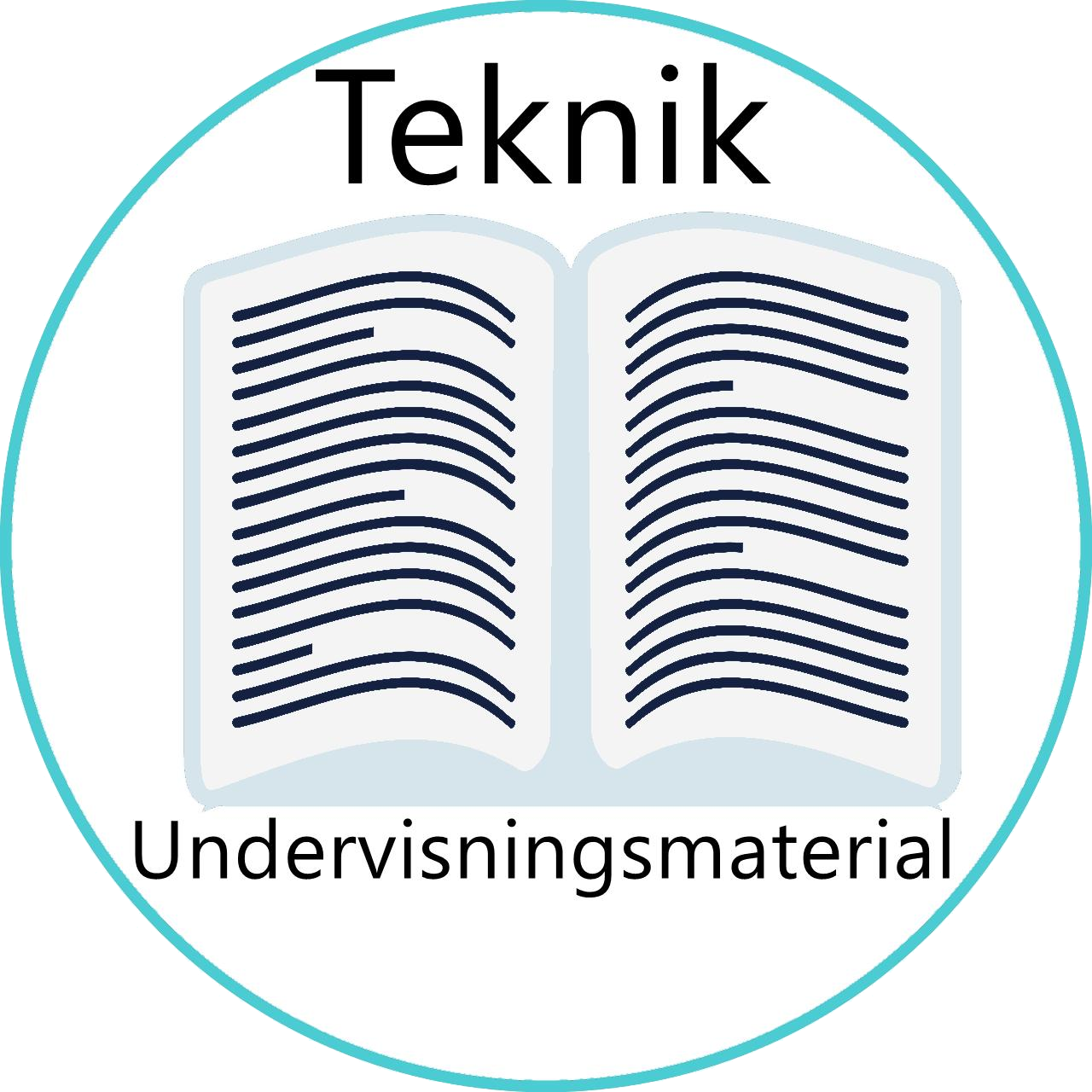 teknik undervisningsmaterial